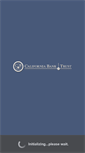 Mobile Screenshot of m.calbanktrust.com